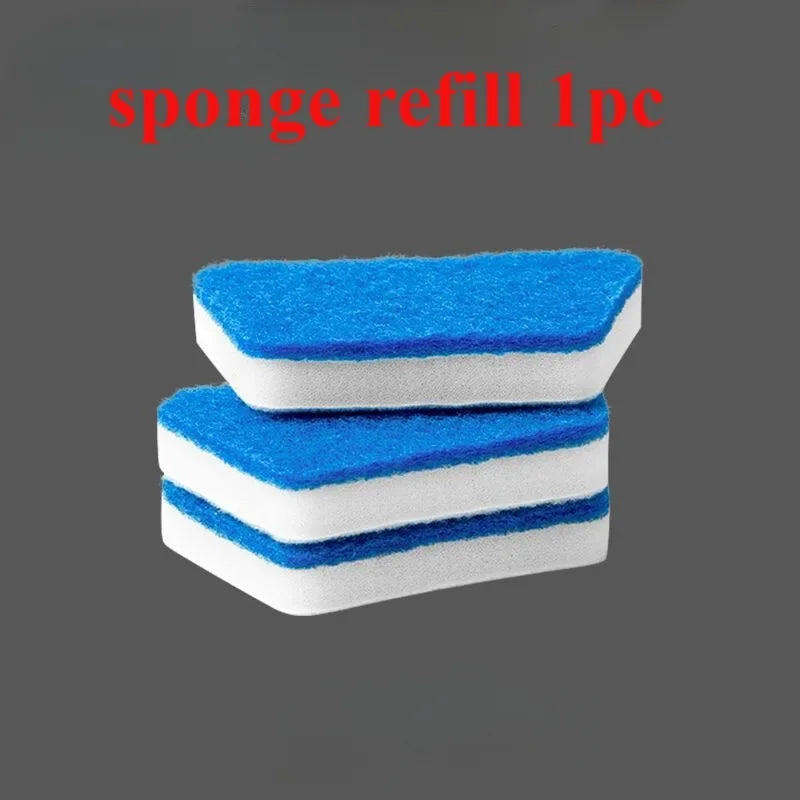 SWANS Multi-Purpose Cleaning Brush – Replaceable Sponge Head Cleaning Brush SWANS