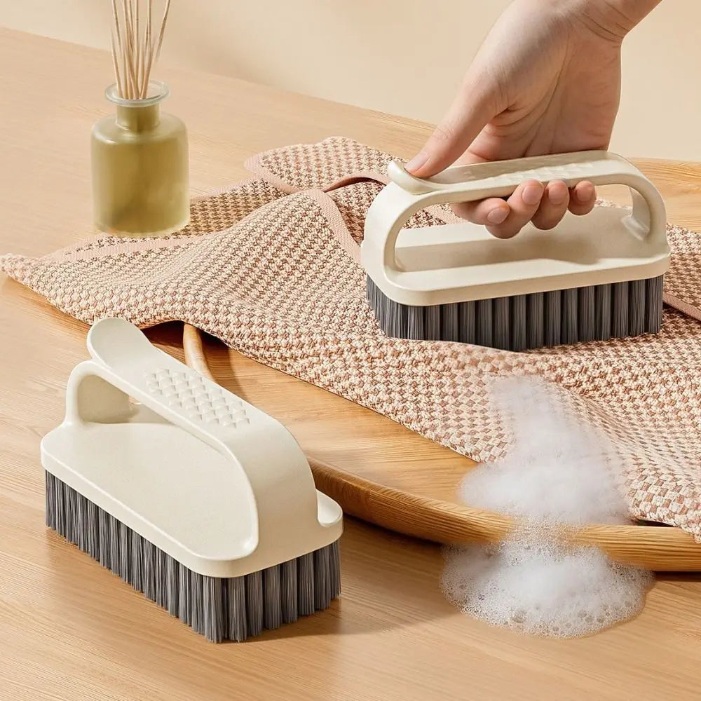 SWANS Stiff Bristle Shoe & Laundry Cleaning Brush – Multi-Use Cleaning Scrub Brush SWANS