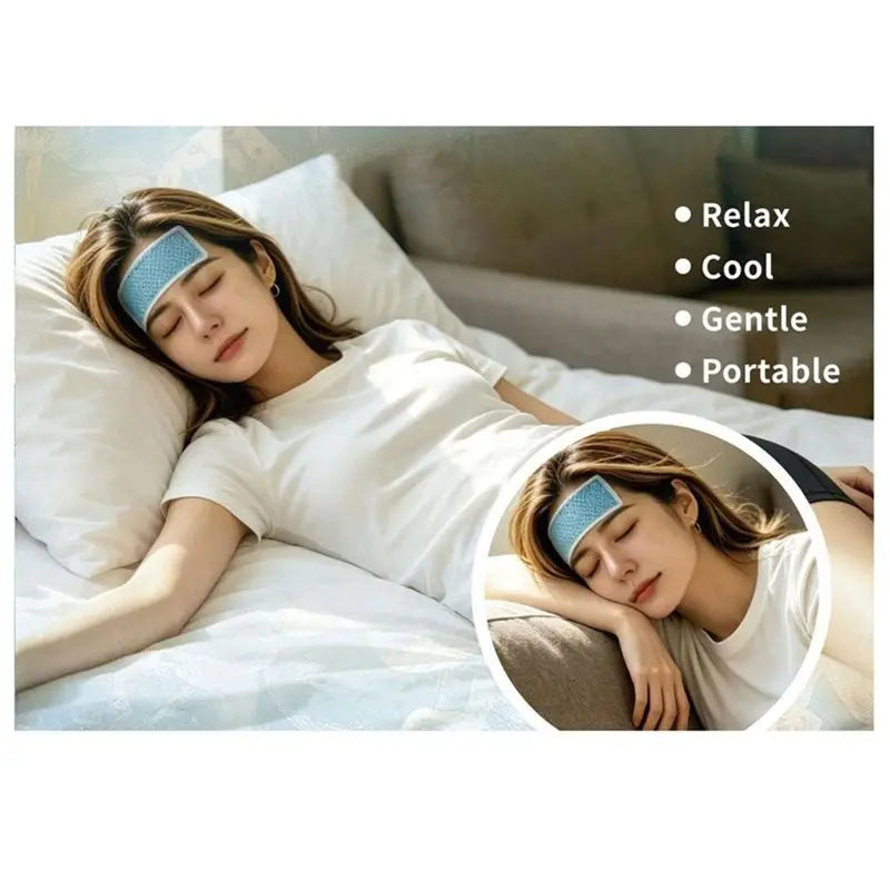 SWANS Cooling Patches 20-Pack – Skin-Friendly Cold Compress Cooling Body Patches SWANS