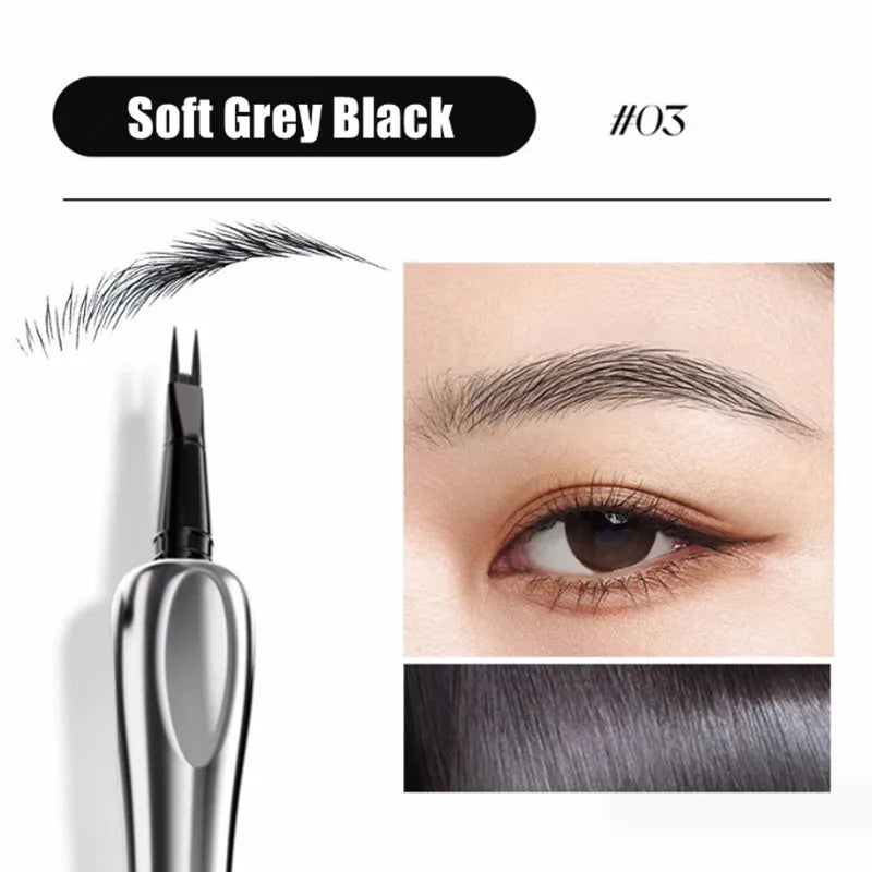 SANZITANG Liquid Eyebrow Pencil – Waterproof Brow Definer Liquid Eyebrow Pencil SWANS 03