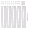 Adjustable Waist Tightener Kit – Elastic Band, Buttons & Threader Sewing Repair Kit SWANS Default Title