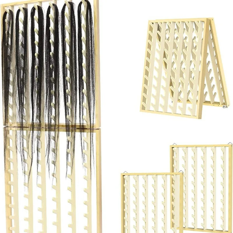 Wooden Thread Rack 120 Spool Wall Hanging Organizer Stand Thread Rack Organizer SWANS A