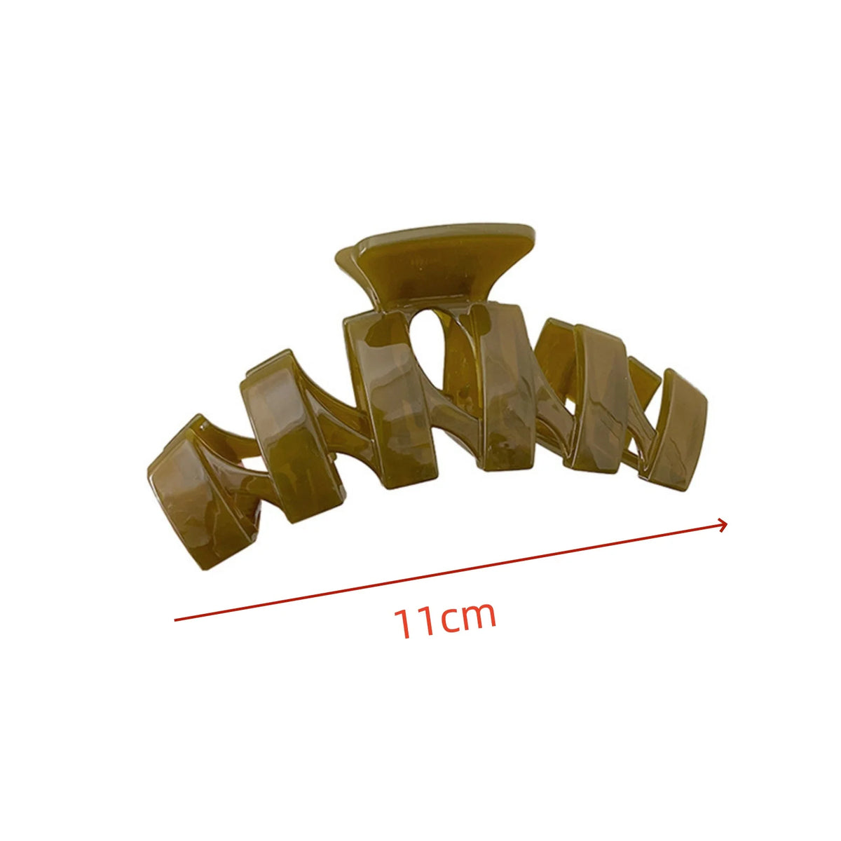 Women's Hair Claw Clip – Strong Hold Black White Brown Hair Claw Clip SWANS