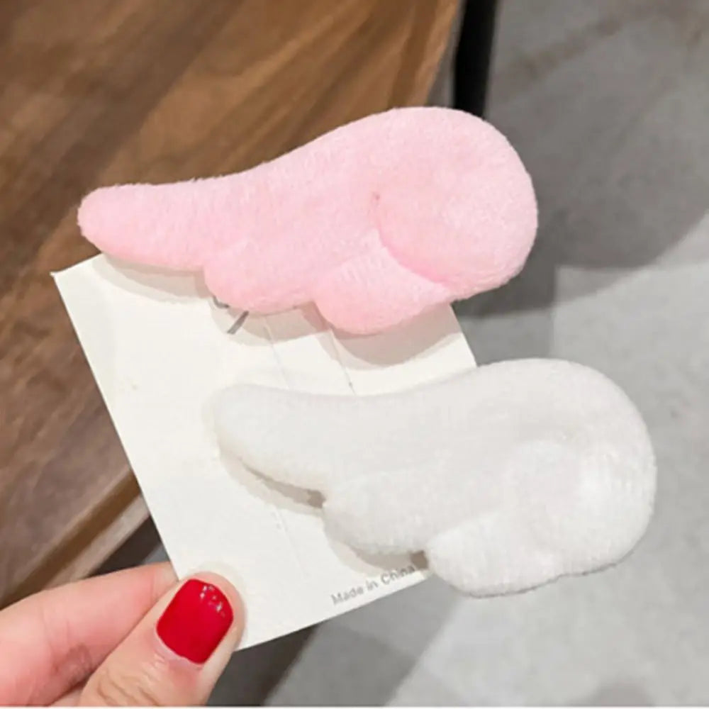 Angel Wing Hair Clips – Sweet Pink Cosplay Barrettes (2 Pack) Hair Clip Barrette SWANS