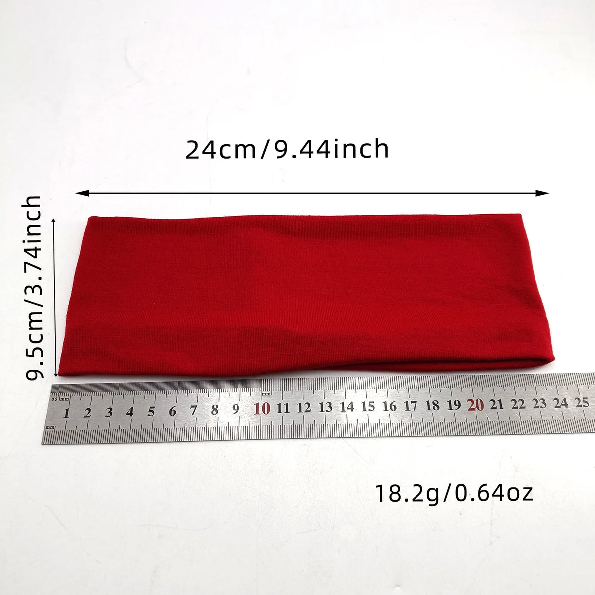 Soft Stretch Hair Bands 9.5cm Polyester – 2/3/4/5-Pack Stretch Hair Bands SWANS