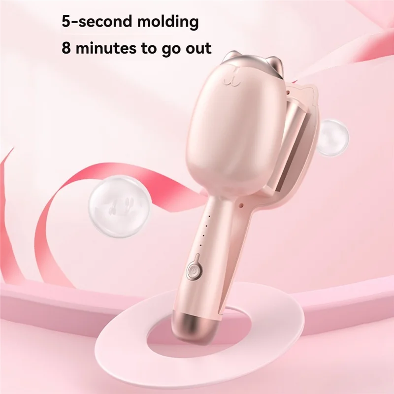 Cat Claw Hair Curler 32mm S-Wave Iron – Heats in 30 Seconds Hair Curling Iron SWANS