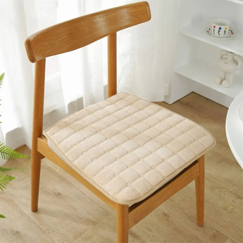 Quilted Chair Seat Cushion Tie Straps – 40x40 & 45x45cm Chair Seat Cushion SWANS