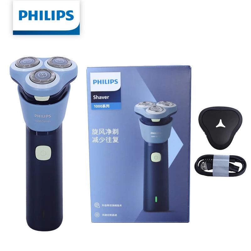 Philips S1886/02 Electric Shaver 3D Floating Heads IPX7 Wet/Dry Electric Shaver SWANS S1886