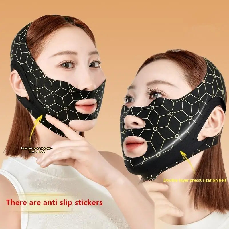 V Line Face Lifting Strap – Chin & Cheek Contouring Band Face Contouring Strap SWANS