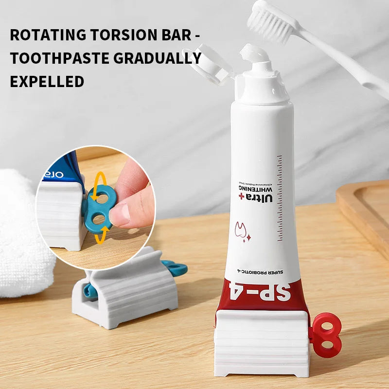 Toothpaste Tube Squeezer Rolling Dispenser Holder Toothpaste Tube Squeezer SWANS