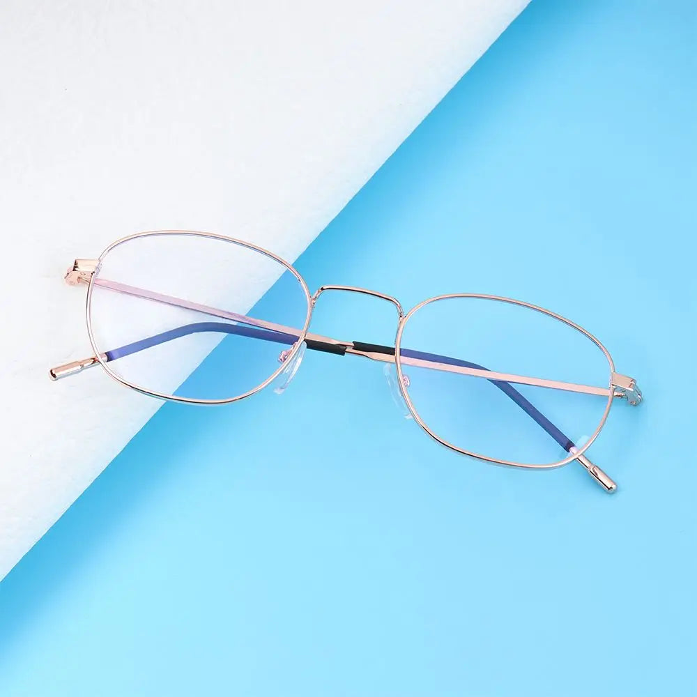 Ultralight Metal Square Blue Light Blocking Glasses – Unisex Blue Light Glasses SWANS