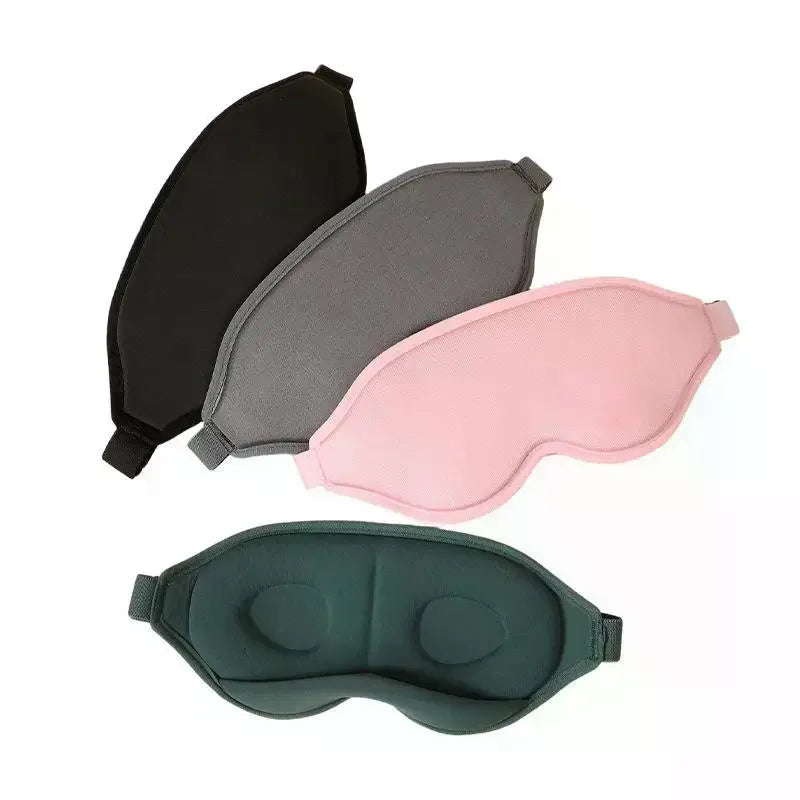 3D Contoured Sleep Mask – 100% Light Blocking, Zero Eye Pressure Sleep Eye Mask SWANS