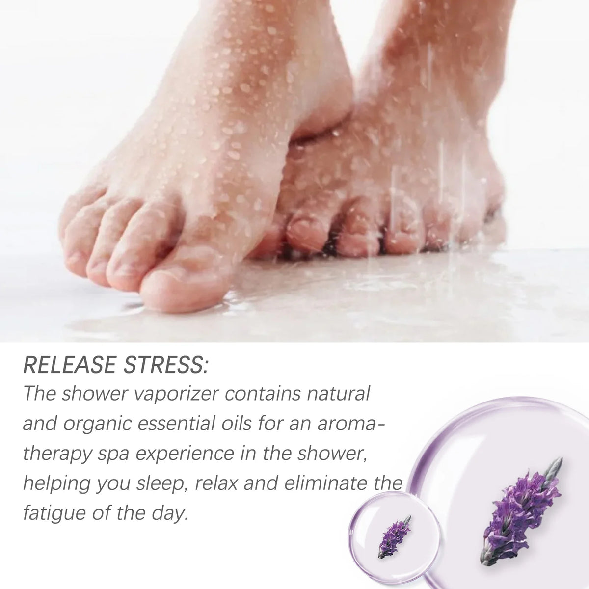 Aromatherapy Shower Steamers 6-Pack – Natural Plant Fragrance Shower Steamers SWANS