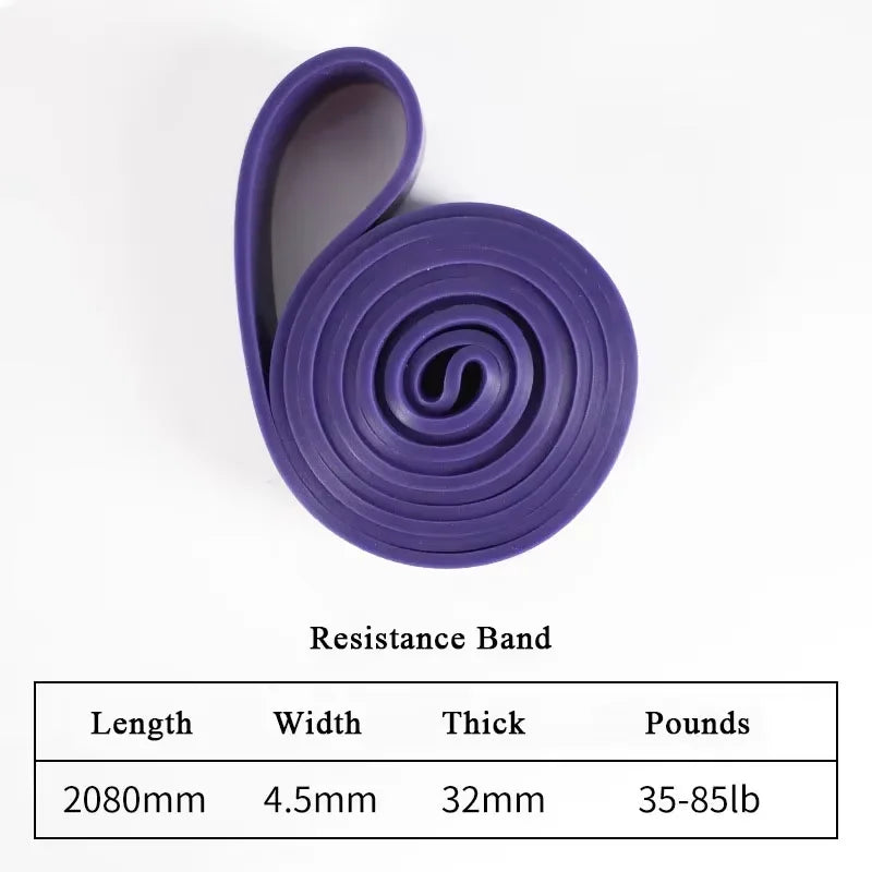 SWANS TPE Yoga Resistance Band – Strength & Stretching Yoga Resistance Band SWANS PURPLE
