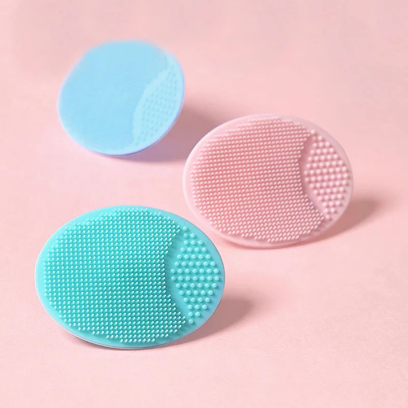 10-Pack Soft Silicone Facial & Baby Cleansing Massage Brushes Silicone Cleansing Brush SWANS