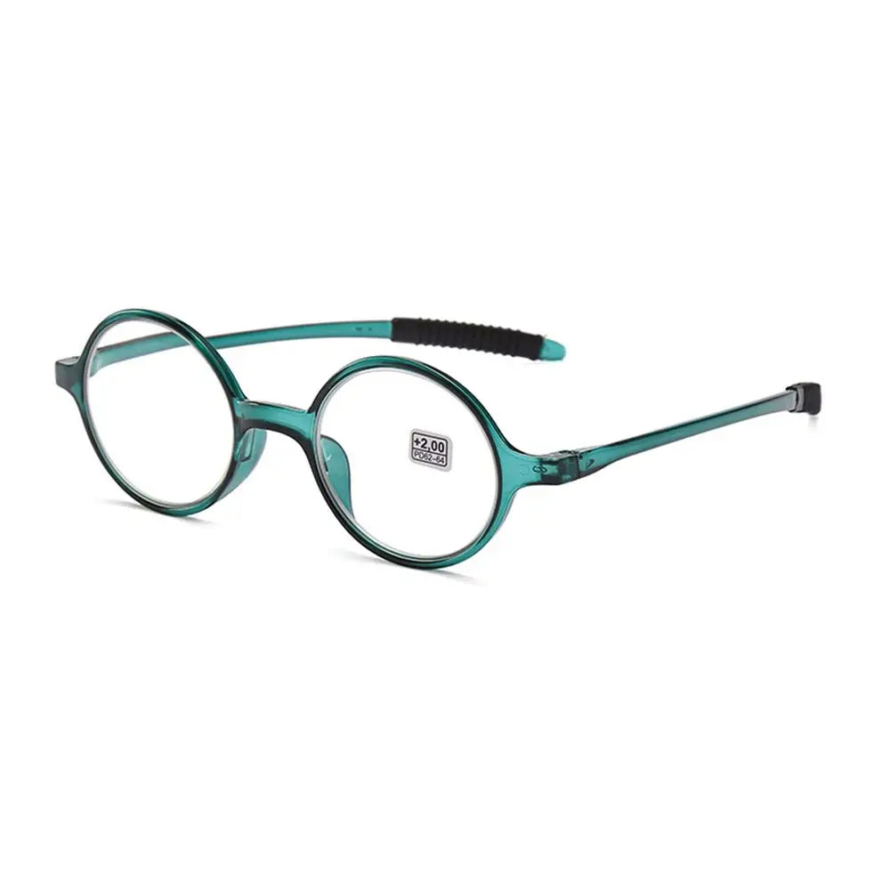 Ultralight PC Reading Glasses Unisex +1.00 to +4.00 – 5 Colors Reading Glasses SWANS green +150