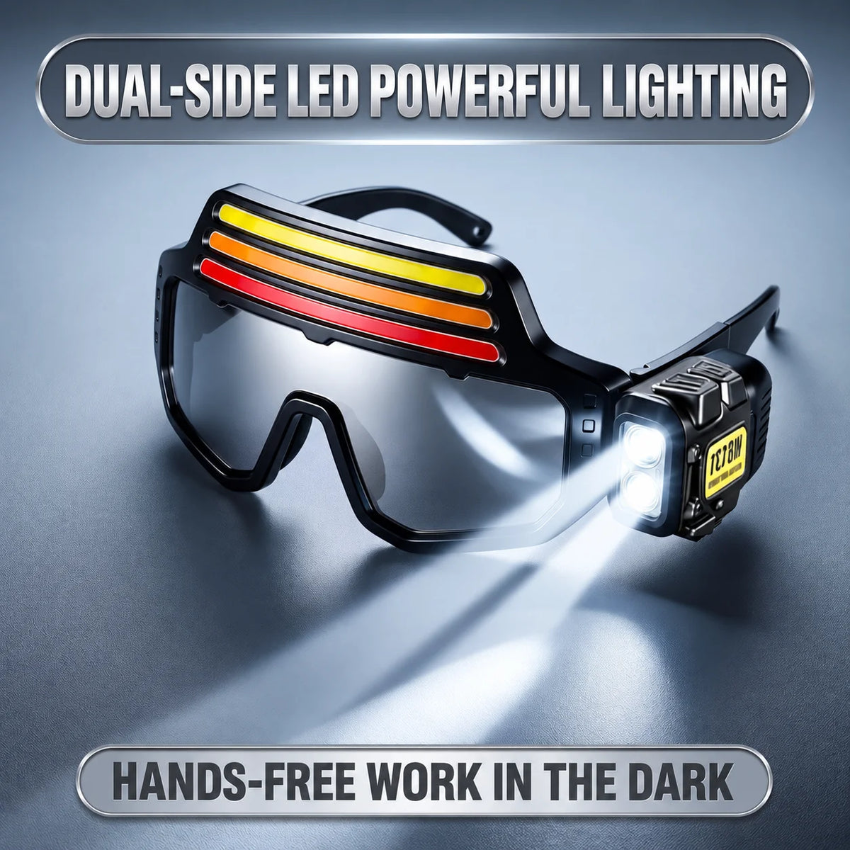 SWANS LED Headlamp Glasses – Motion Sensor & Rechargeable LED Headlamp Glasses SWANS