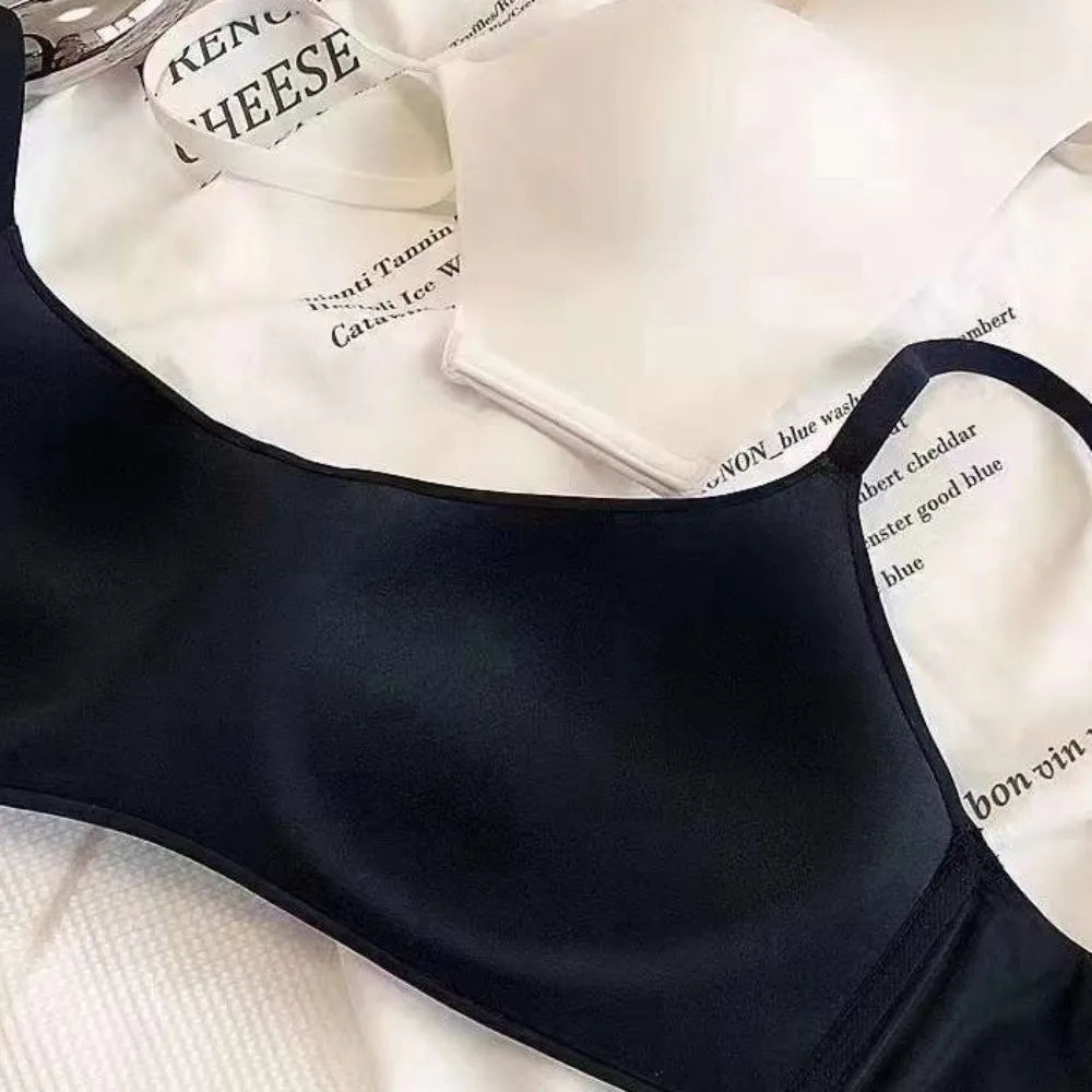 SWANS Seamless Wireless Bra – Soft Breathable Push-Up Comfort Wireless Seamless Bra SWANS