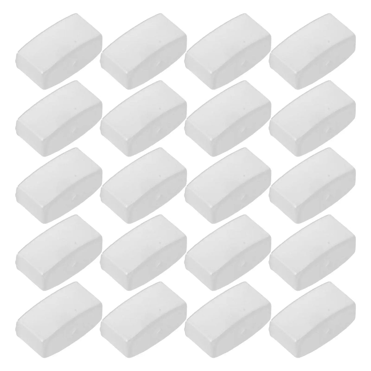 40-Pack Plastic Blind Rail End Caps – Horizontal Blind Repair Blind Rail End Cap SWANS