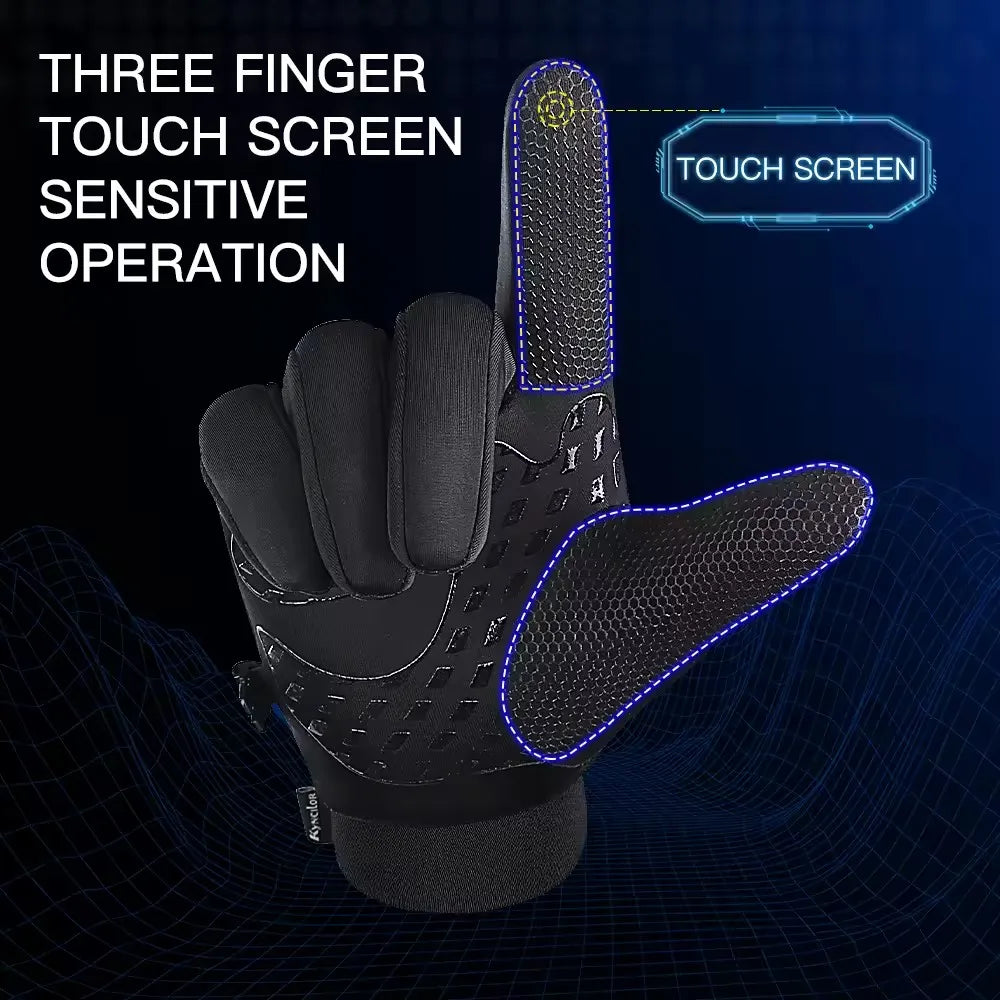 SWANS Winter Cycling Gloves Touchscreen Waterproof Windproof Winter Cycling Gloves SWANS