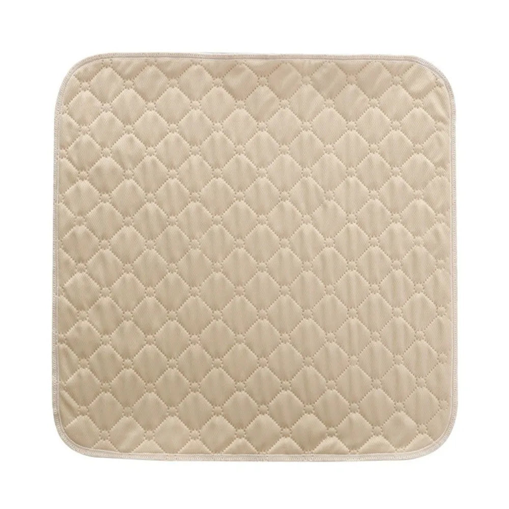 Washable Wheelchair Seat Cushion Waterproof Non-Slip 50×50cm Wheelchair Seat Cushion SWANS Khaki