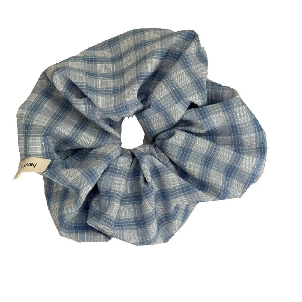 Large Elastic Scrunchies Hair Ties – Korean Vintage Style Elastic Scrunchies SWANS