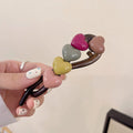 Colorful Bead Hair Claw Clip – Korean Heart & Round Style Hair Claw Clip SWANS love