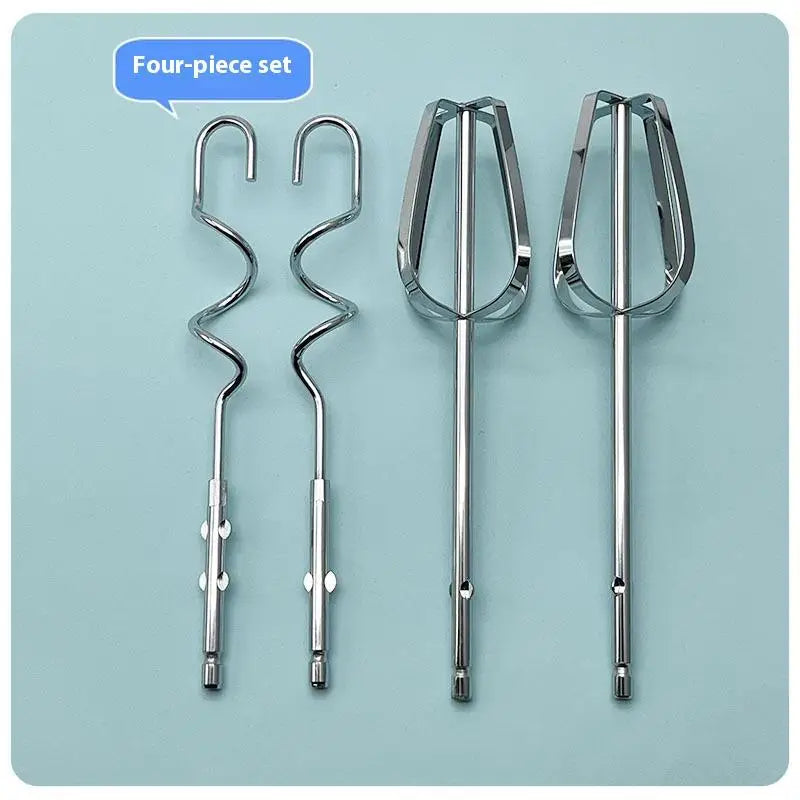 Stainless Steel Egg Beater Stirring Hook & Kneading Stick Set Mixer Attachment Set SWANS C