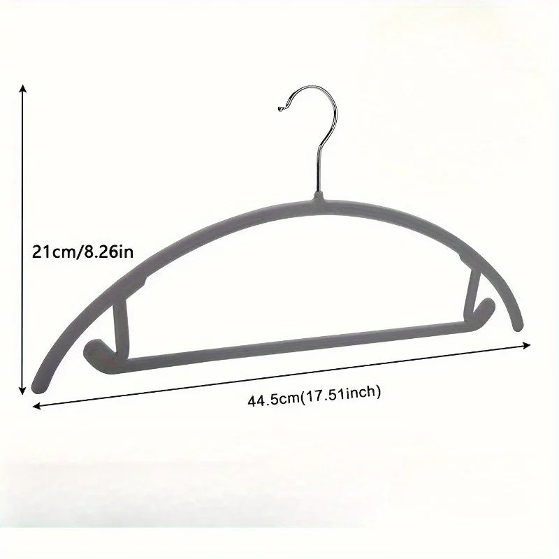 SWANS Velvet Hangers – Non-Slip Heavy-Duty Clothing Hangers Velvet Clothing Hangers SWANS
