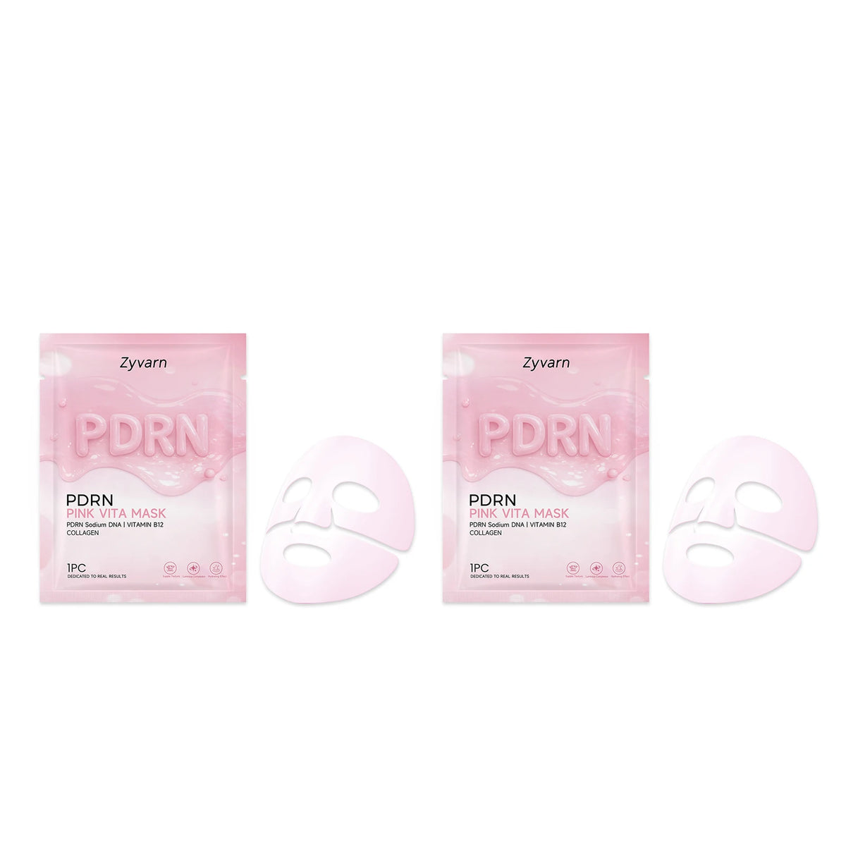 ZYVARN Collagen Face Mask – Firming, Hydrating & Brightening Collagen Face Mask SWANS 2 x 1pc in bag