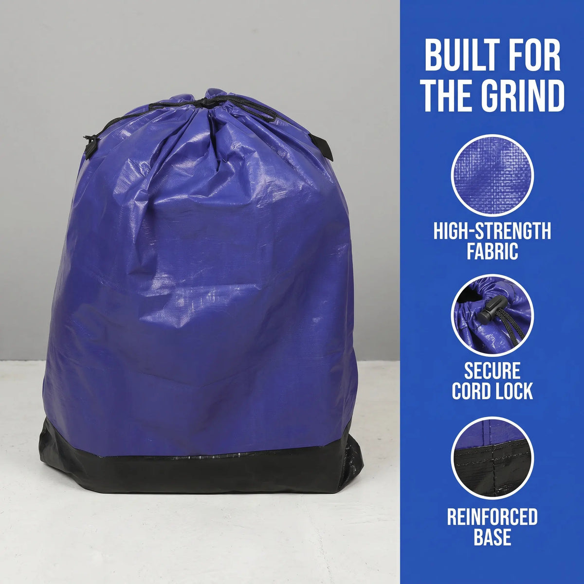 Inflatable Bounce House Storage Bag – Heavy Duty 47x39" Blue Inflatable Storage Bag SWANS