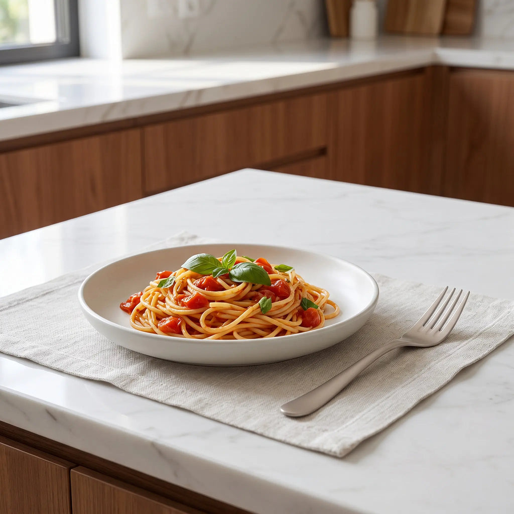 WINOMO Pure Titanium Bent Handle Dinner Fork – Sandblasted Titanium Dinner Fork SWANS