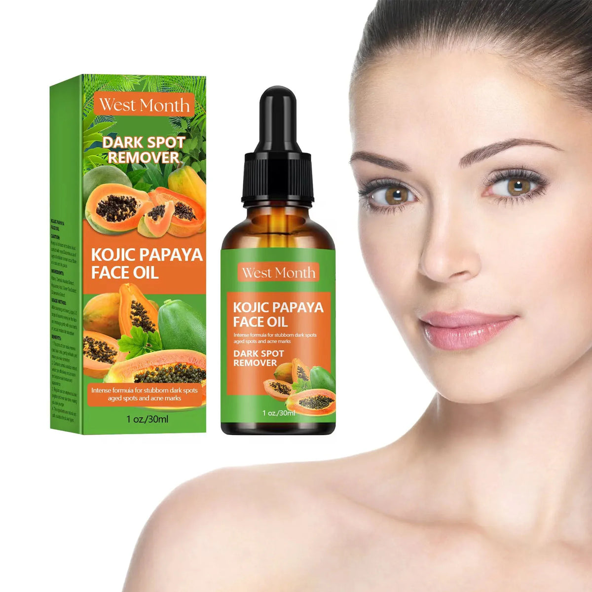 West Month Dark Spot Brightening Whitening Face Oil 30ml Brightening Face Oil SWANS