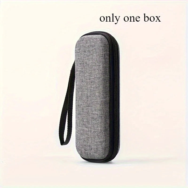 SWANS Vintage Razor Travel Case – EVA Hard Shell Shaving Bag Razor Travel Case SWANS grey