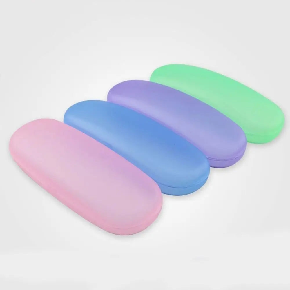 Hard Plastic Glasses Case – Lightweight Transparent Storage Box Eyeglasses Case SWANS