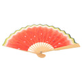 Watermelon Handpainted Bamboo Folding Fan – Summer Festivals Folding Hand Fan SWANS Default Title