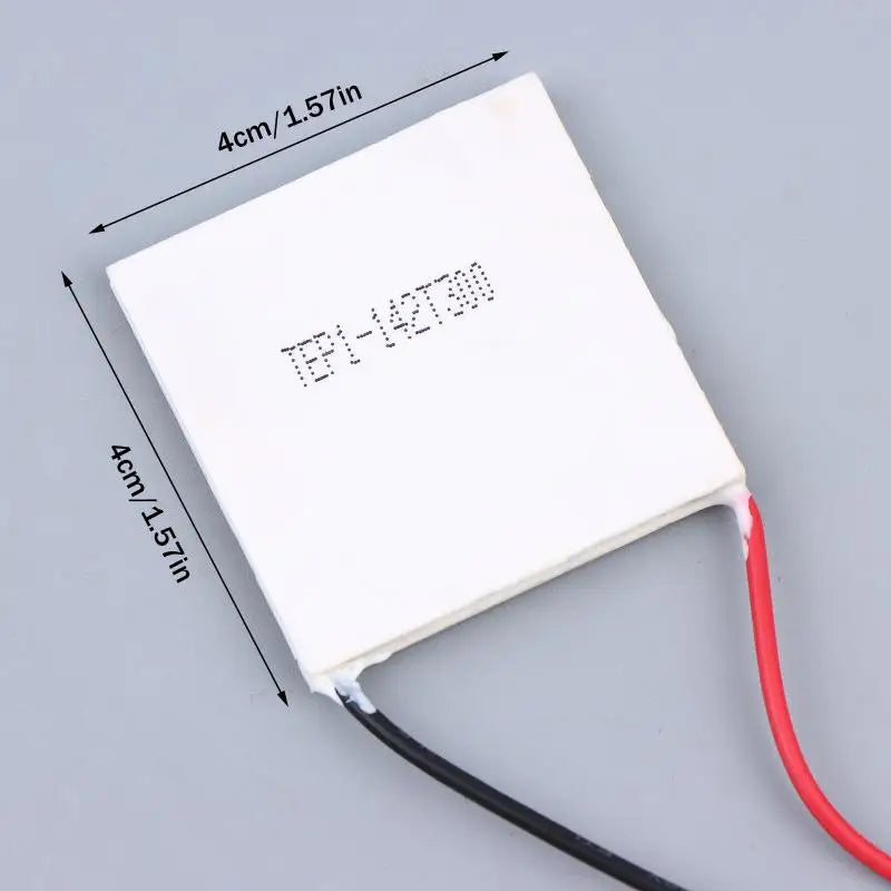 TEP1-142T300 Thermoelectric Generator Sheet 40×40mm | 1-3 Pack Thermoelectric Generator Module SWANS 1PCS