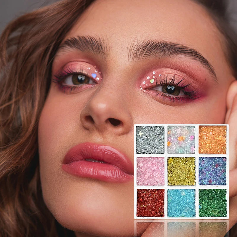 TLM 40-Color Eyeshadow & Glitter Complete Makeup Gift Set Makeup Gift Set SWANS