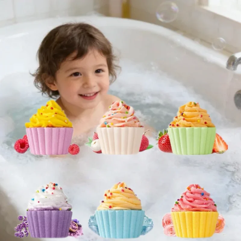SWANS 80g Cake Bath Bomb – Aromatherapy Bubble Soak Ball Bath Bomb SWANS