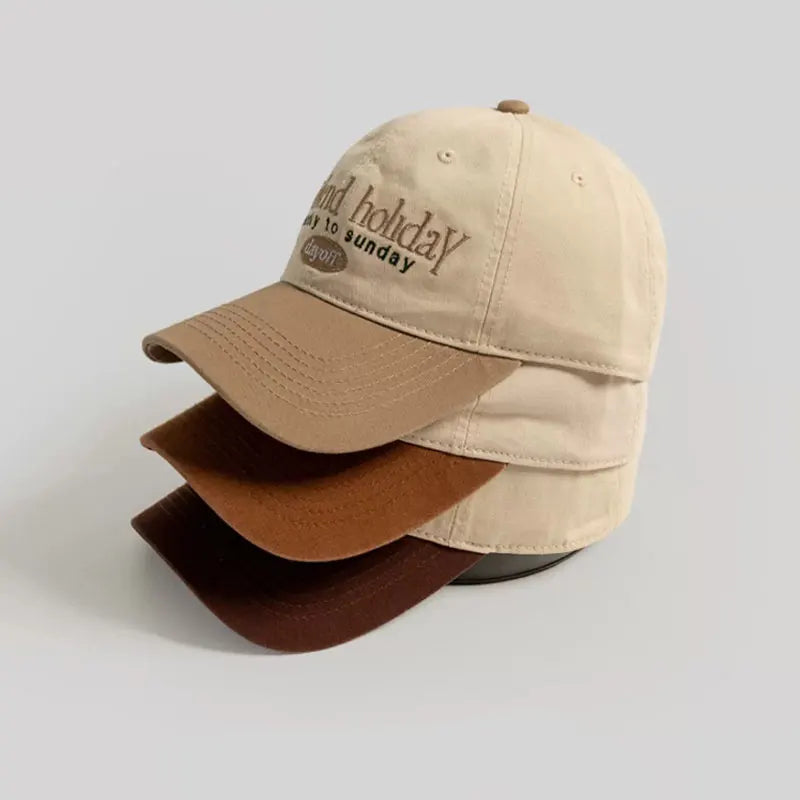 Y2K Patchwork Baseball Cap – Letter Embroidery Snapback Hat Baseball Cap SWANS