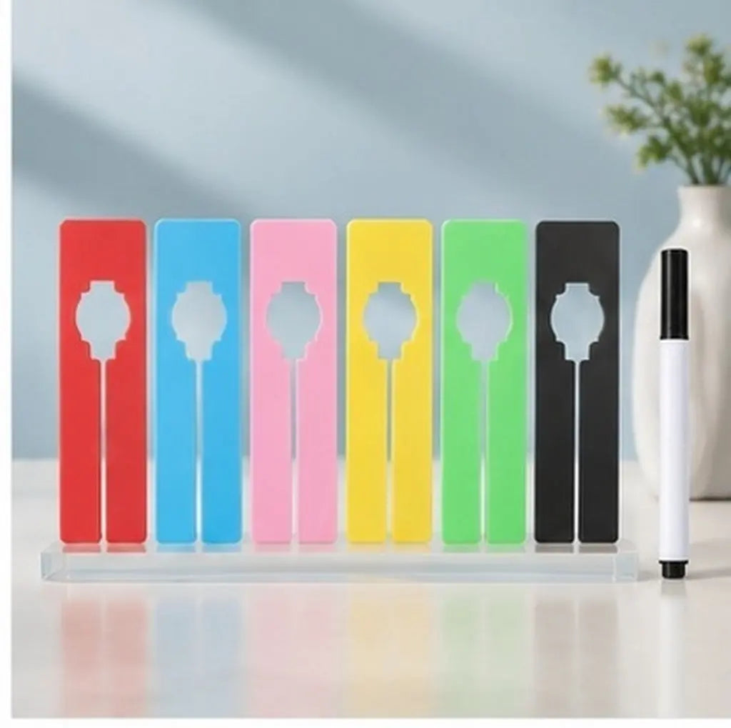 5-Pack Closet Dividers – Reusable Writable Hanging Separators Closet Dividers SWANS