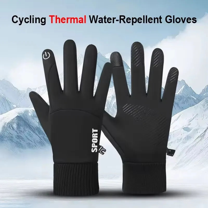GAFASTWO Waterproof Fleece Touchscreen Winter Gloves Winter Sport Gloves SWANS