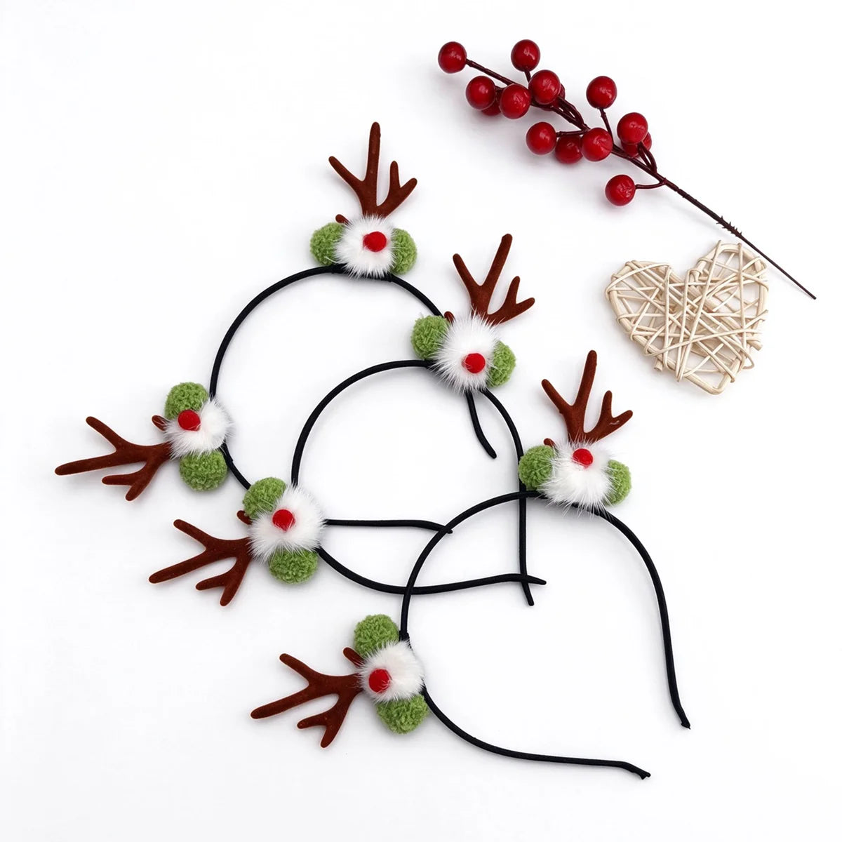 Christmas Reindeer Antler Headband for Kids & Adults Festive Headband SWANS