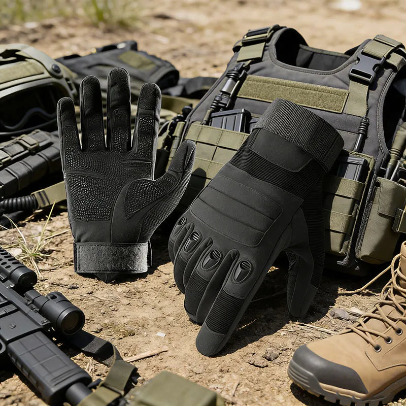 Touch Screen Motorcycle Gloves Full Finger Motocross Riding Motorcycle Riding Gloves SWANS