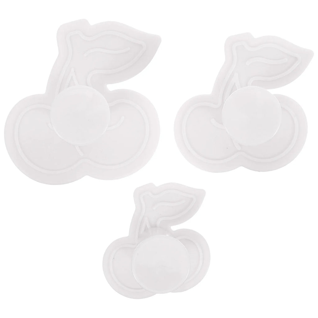 3-Pack Cherry Cookie Cutters – DIY Biscuit & Pancake Molds Cookie Cutter Set SWANS