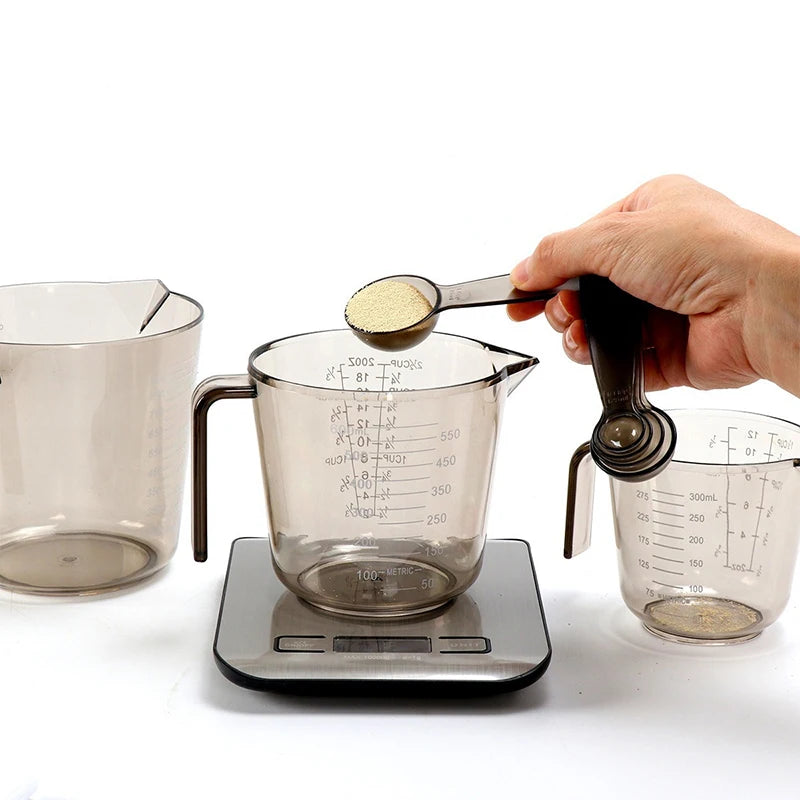 Plastic Measuring Cup PS Beaker 150–1000ml | Kitchen Baking Measuring Cup SWANS