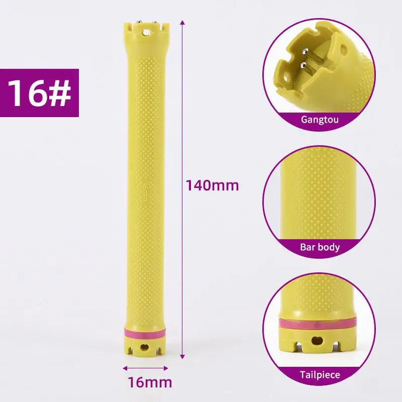 YOVIP 140mm 24V Digital Hot Perm Rod – French Wavy Curler Bar Hair Perm Rod SWANS 16 size