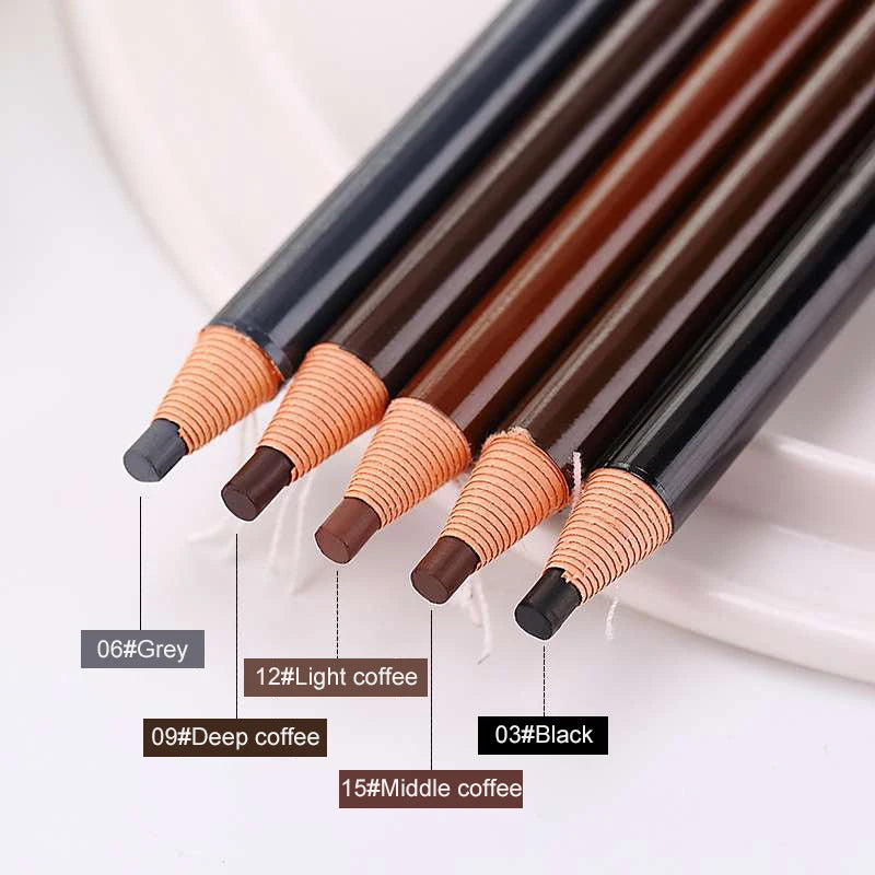 Waterproof Eyebrow Pencil – Long-Lasting Natural Brow Liner Eyebrow Pencil SWANS