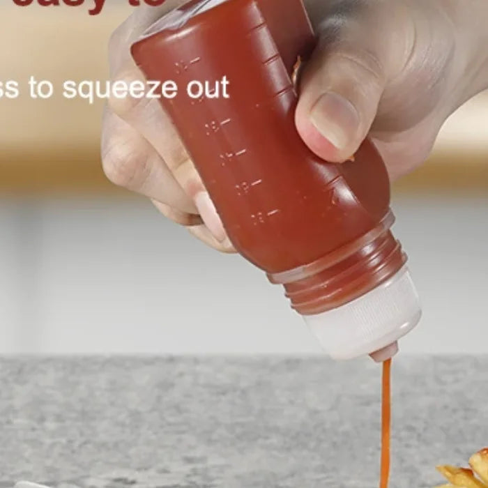 Mini Squeeze Bottles 30/60/100ml – Sauce & Condiment Container Condiment Squeeze Bottle SWANS
