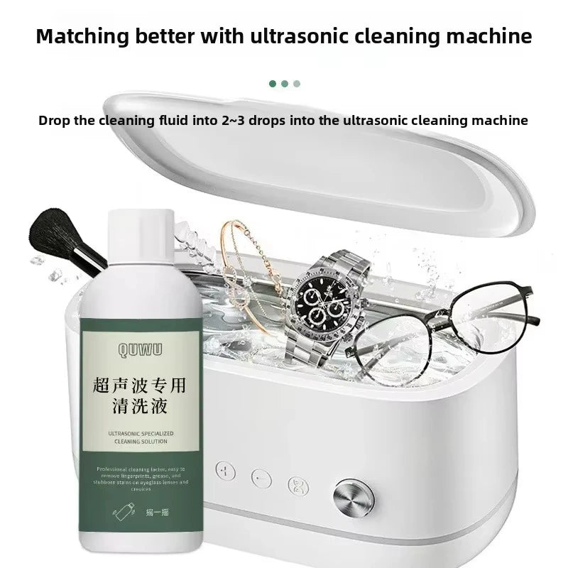SWANS Ultrasonic Cleaner Solution – Jewelry, Lenses & Metal Ultrasonic Cleaner Solution SWANS